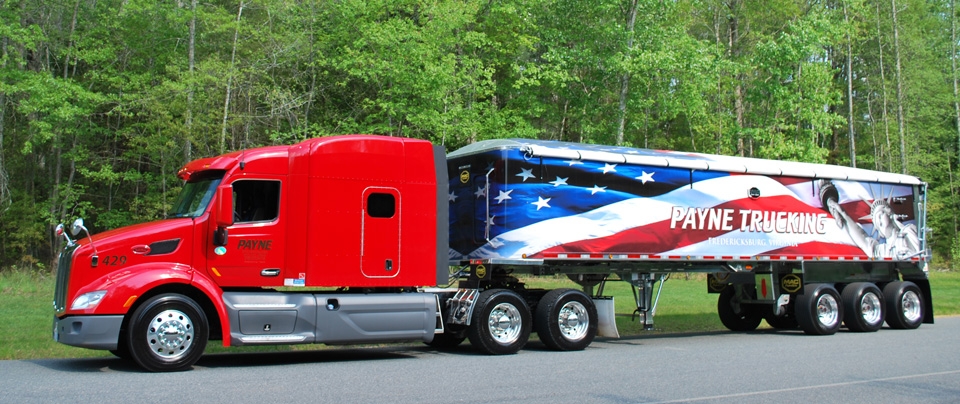 Payne Trucking - Fredericksburg, Virginia - Bulk Hauling, Long Haul, Short Haul, Local, Regional, Interstate